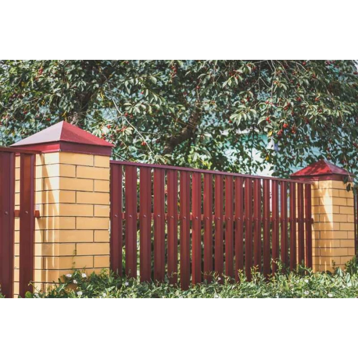 Штакетник М-образный А Grand Line 0,4 Print Premium Golden Wood Golden Wood